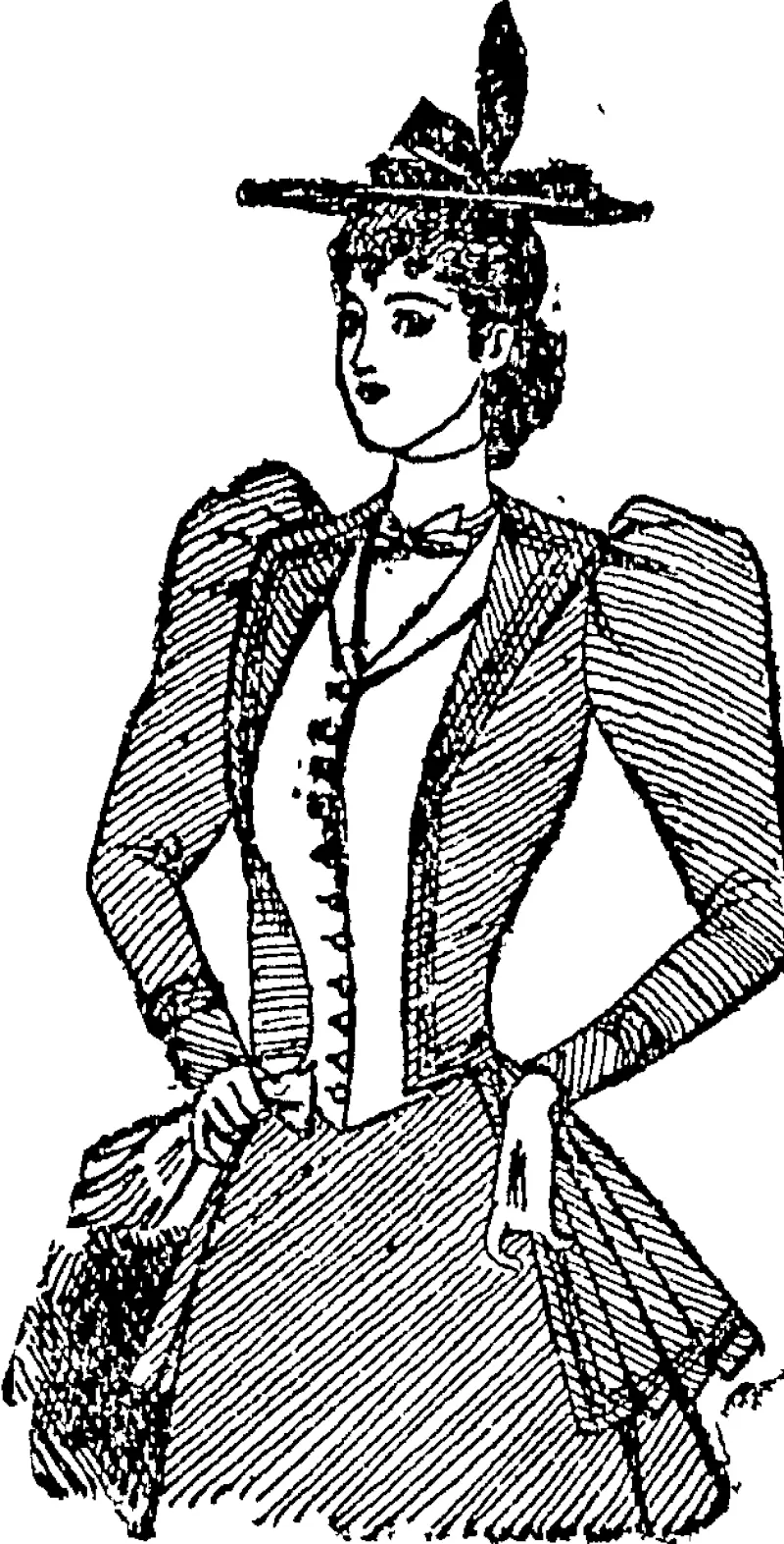A SxY-isui Costume, (Auckland Star, 06 January 1894)