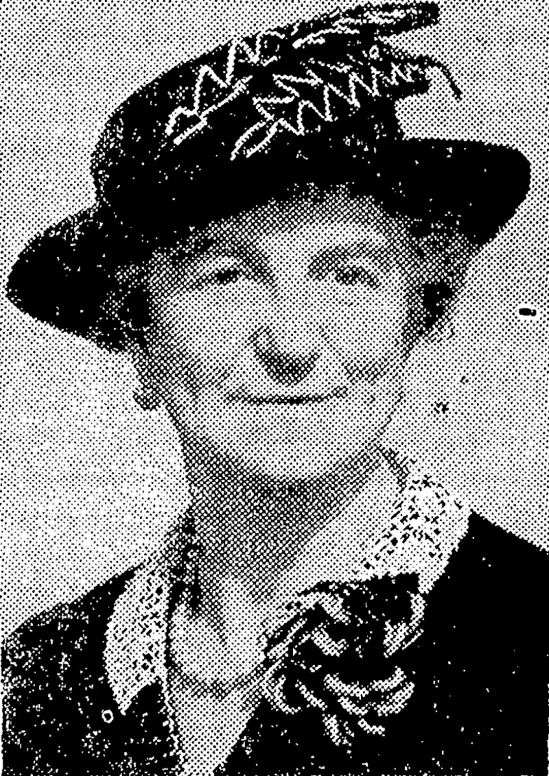 Mrs. Margaret Helen Miller, the first woman to be sworn in for jury service in ihe Supreme Court at Wellington. Only one jury ivas empanelled' this tveek, and Mrs. Miller was not called. (Evening Post, 09 June 1945)