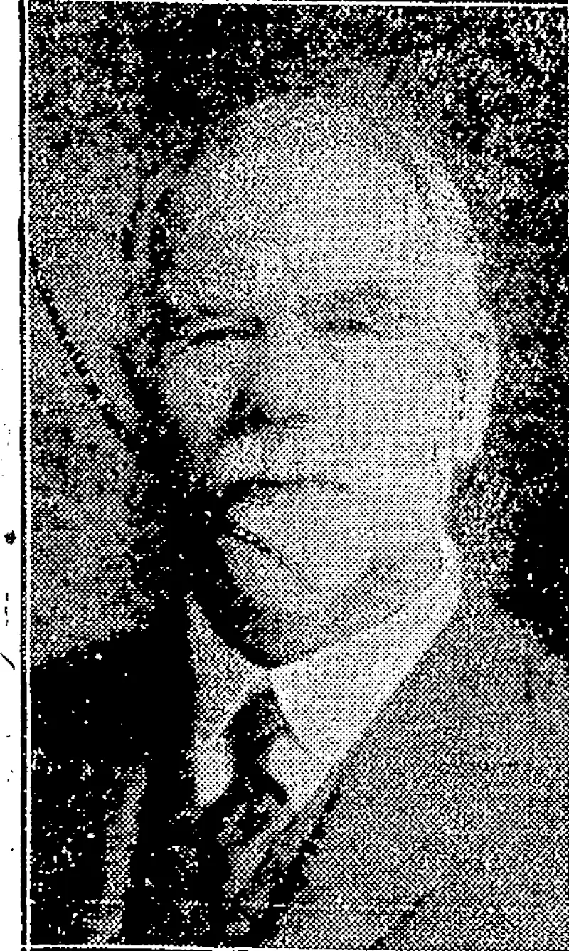 S. P. Andrew, Photo. SIR'JOHN LUKE. , : (Evening Post, 13 September 1929)