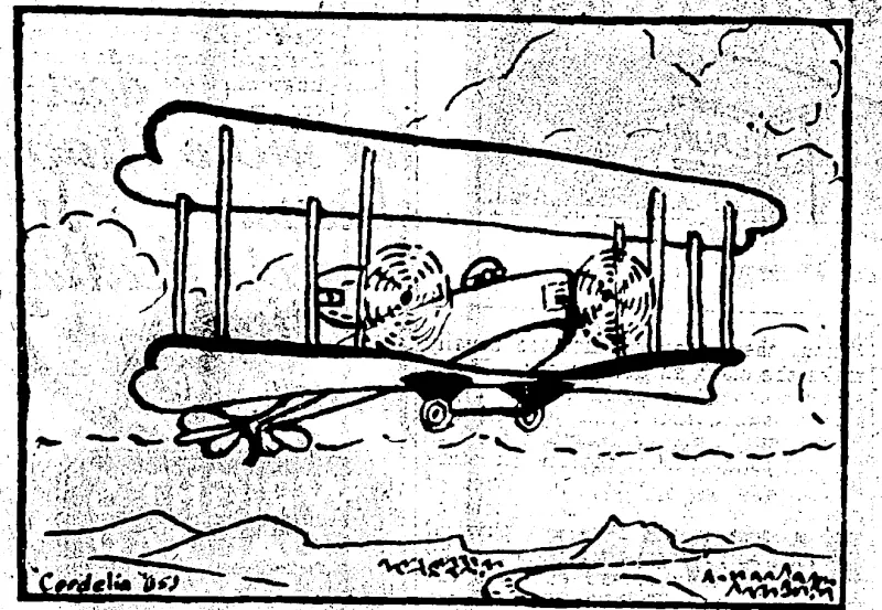 Untitled Illustration (Evening Post, 17 December 1932)