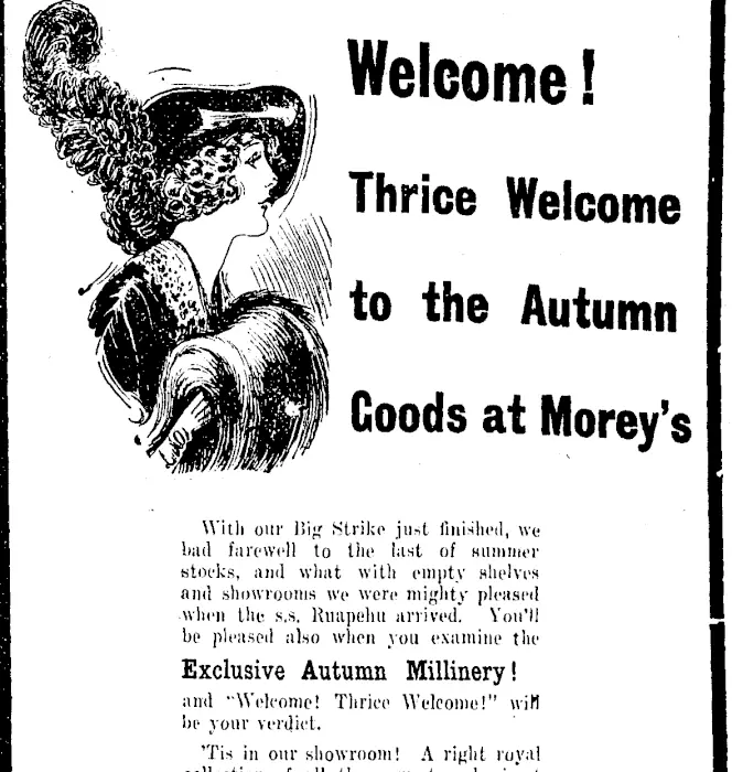 Page 2 Advertisements Column 6 (Taranaki Daily News 20-2-1914)