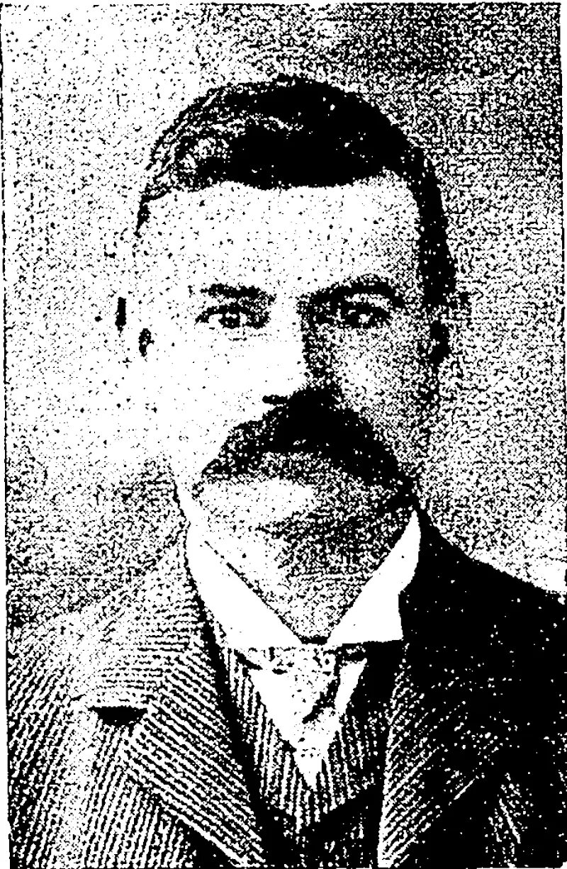 MR R. H. DAVENEY, Manager Railway Advertising Company. (Observer, 12 January 1907)