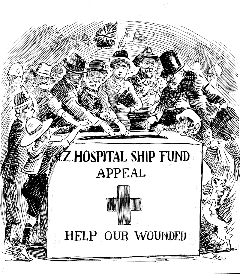 UNIVERSAL SYMPATHY.-HAVE YOU DONE YOUR LITTLE BIT? (Observer, 05 June 1915)