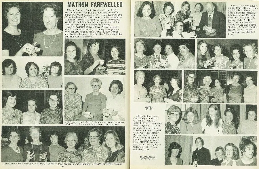 Matron Farewelled