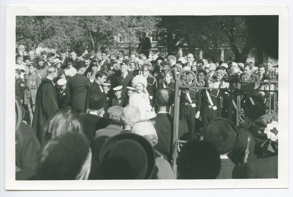 Visit of the Queen Mother