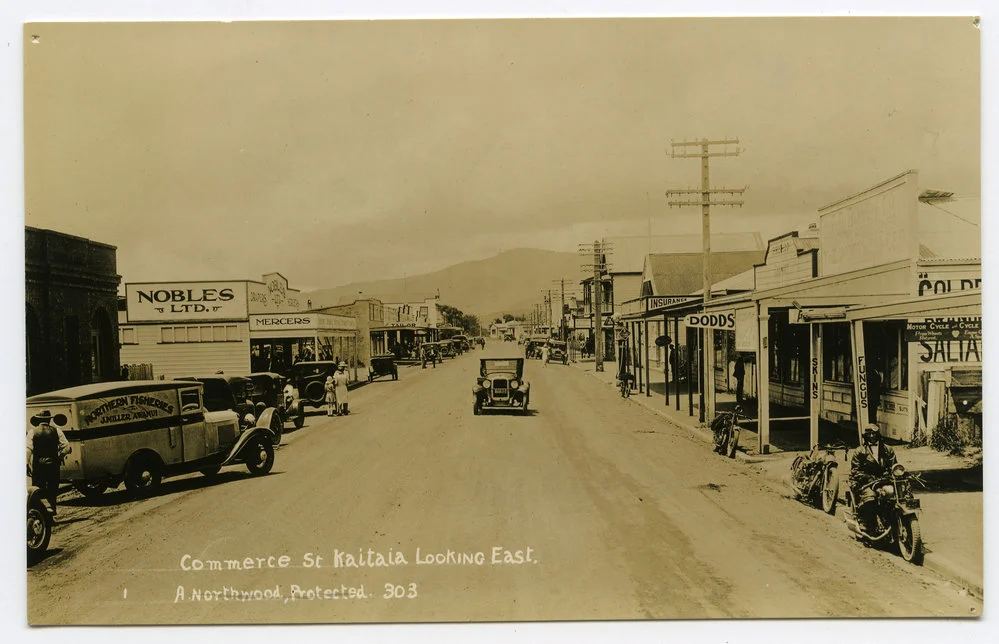 Commerce St. Kaitaia, looking east