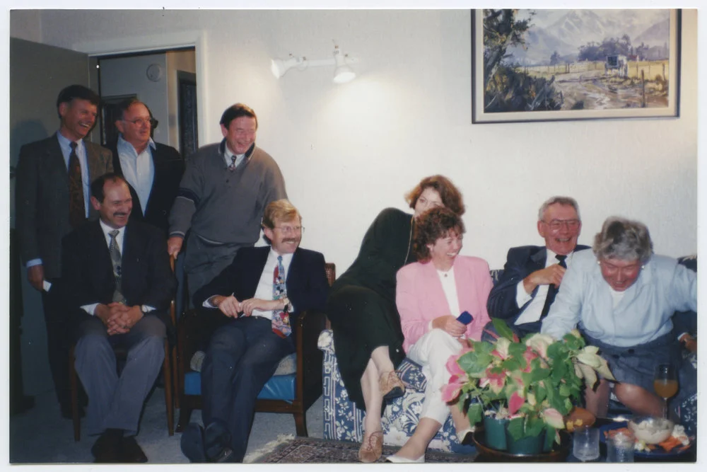 Office bearers farewell for Neil and Muriel Churcher