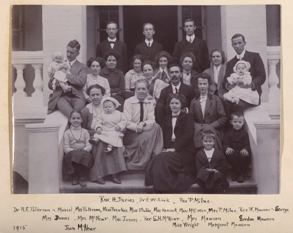 Group Photo Of Missionaries & Children.