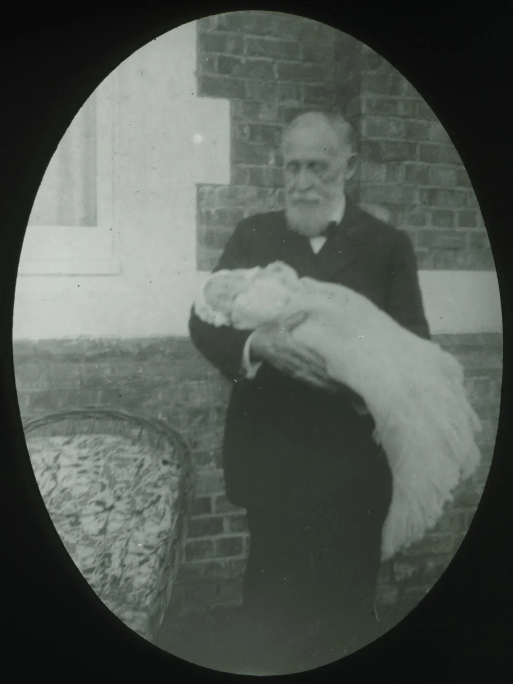 Rev. Peter Milne and child of Chinese missionary