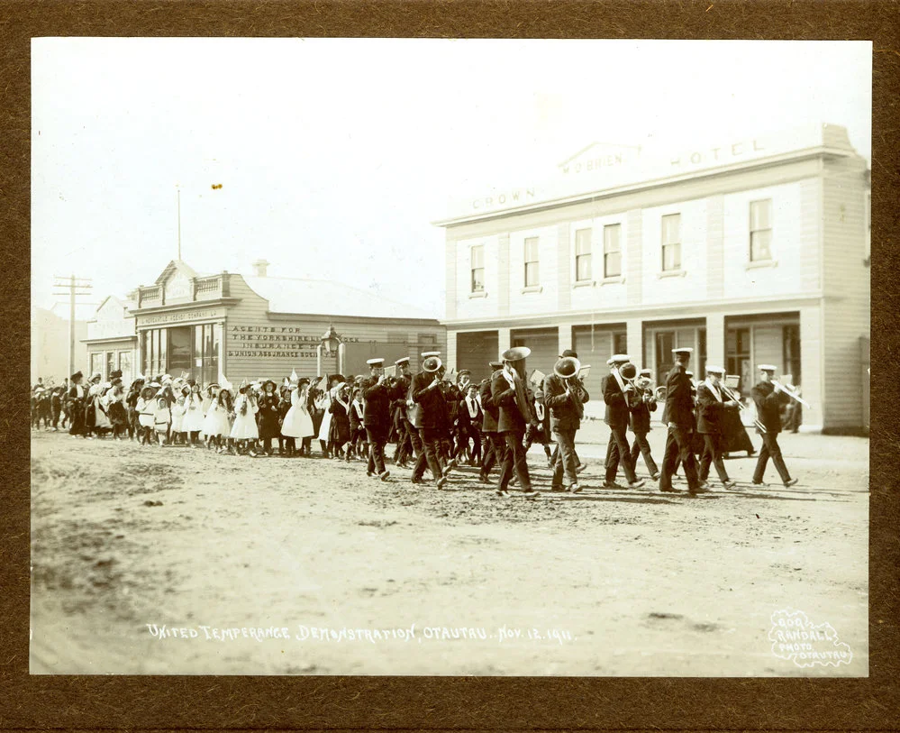 Temperance Demonstration.