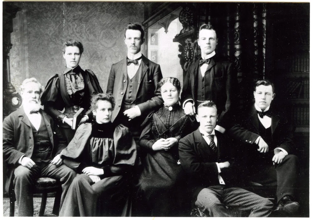 Charles Moore, Mary Moore and family