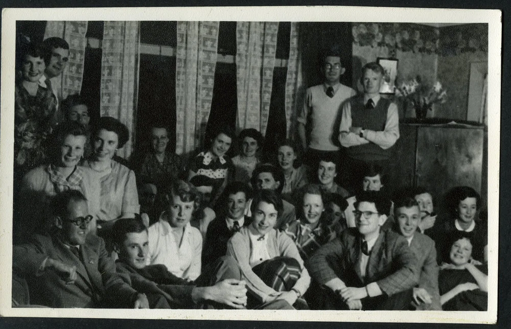 "Party at Eric Mangin's, 1954"