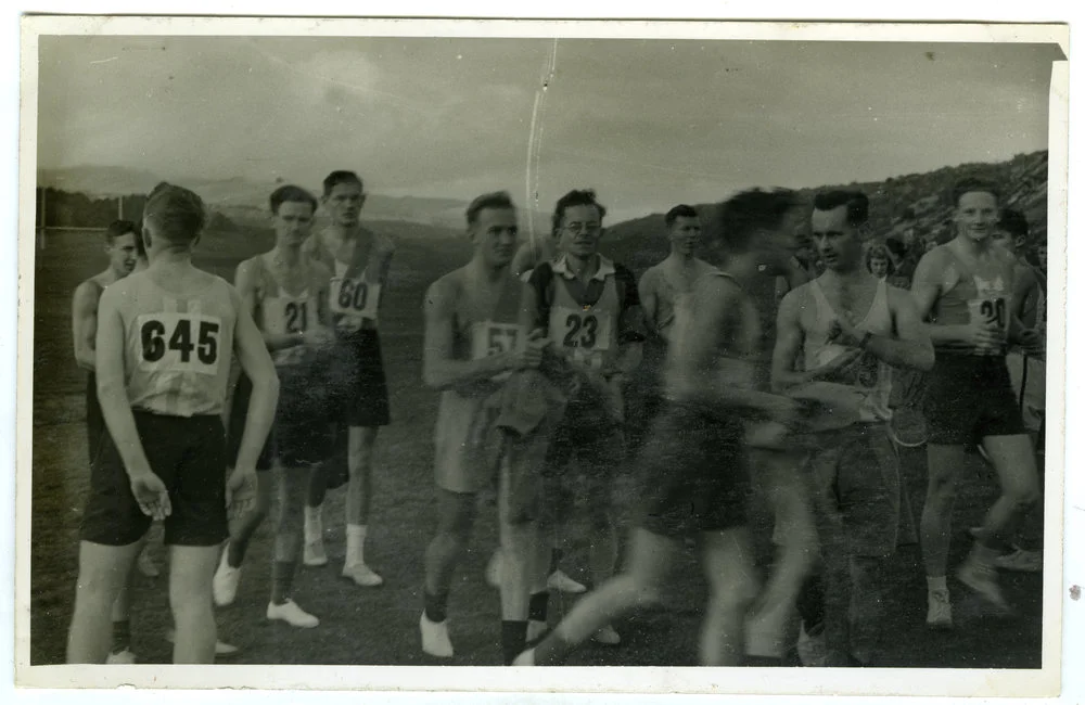 St. Andrew's Trophy, Dunedin - Before the Race," Presbyterian Harrier Club, Wellington