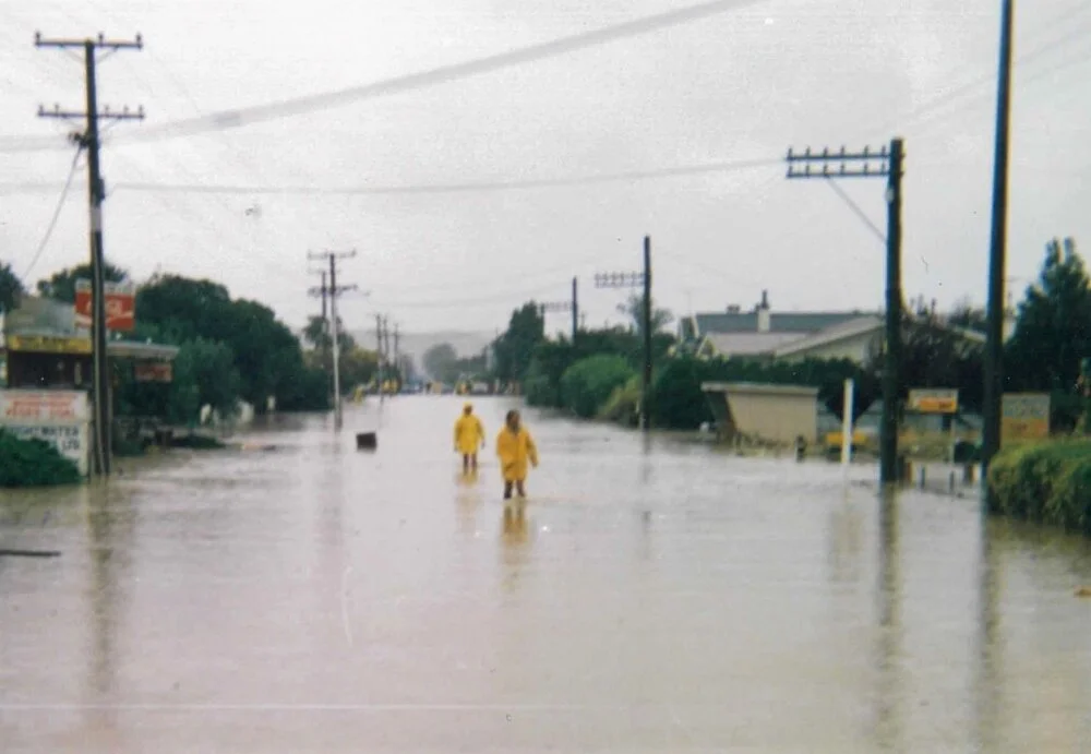Brightwater flood 1986