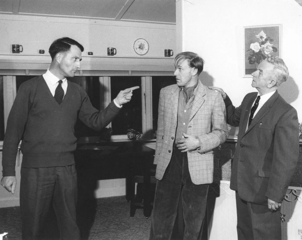 Heretaunga Players; The Mousetrap: John Williams, Graham Shirley, Tom Leighs.