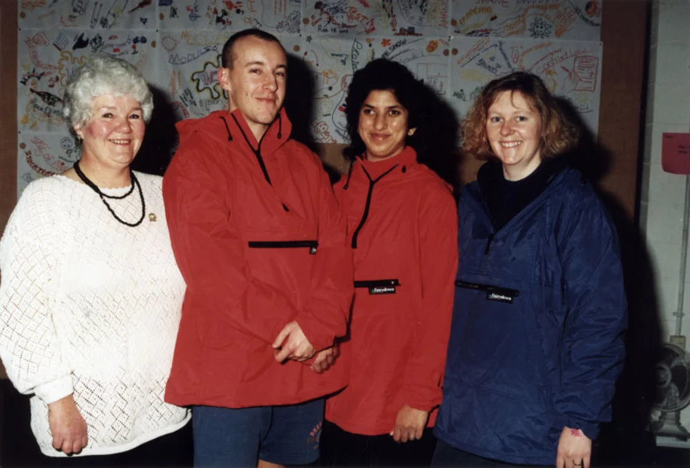 The Glory Box, 24 Queen Street; organiser Ann Hyde and outdoor gear for the ACTS Institute.