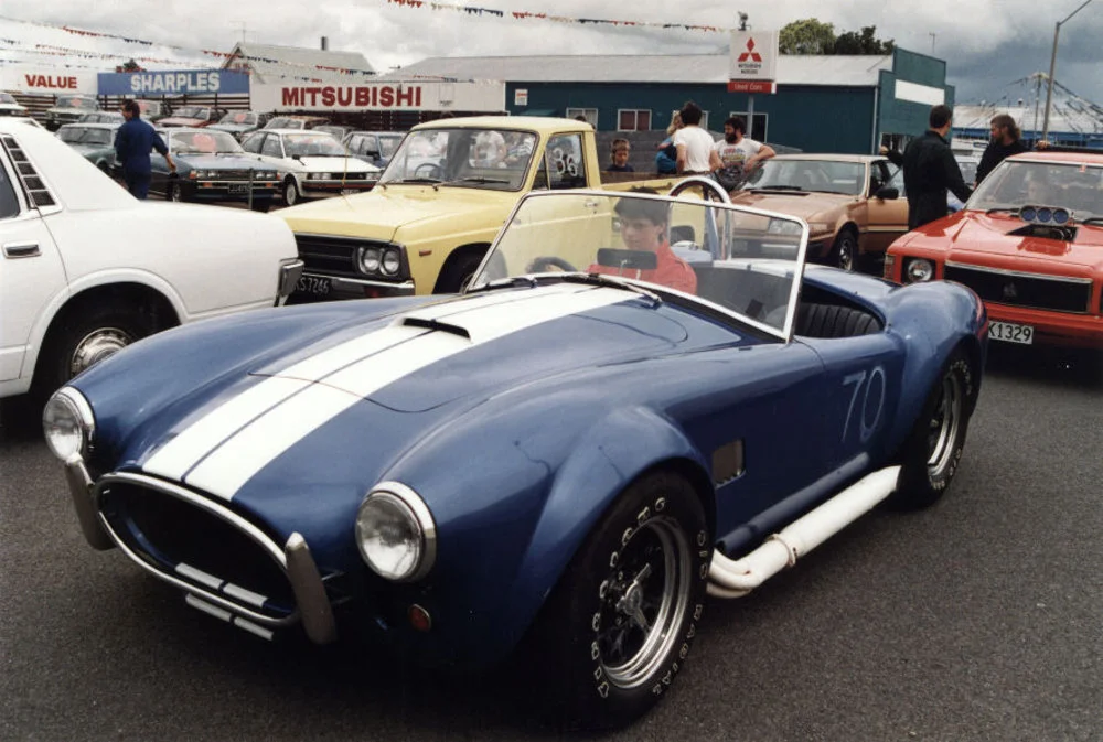 Graham Berry Racecars; Almac 427, made in Whakatiki Street.