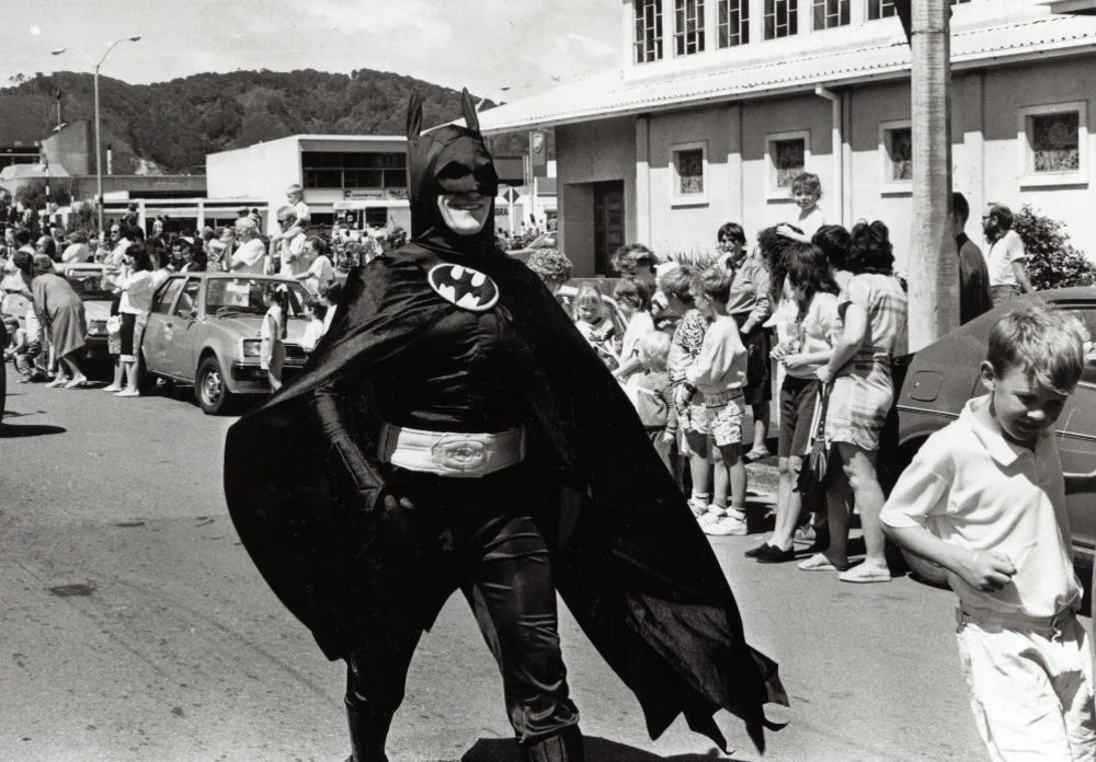 Christmas Parade 1989; Batman (there were more than one).