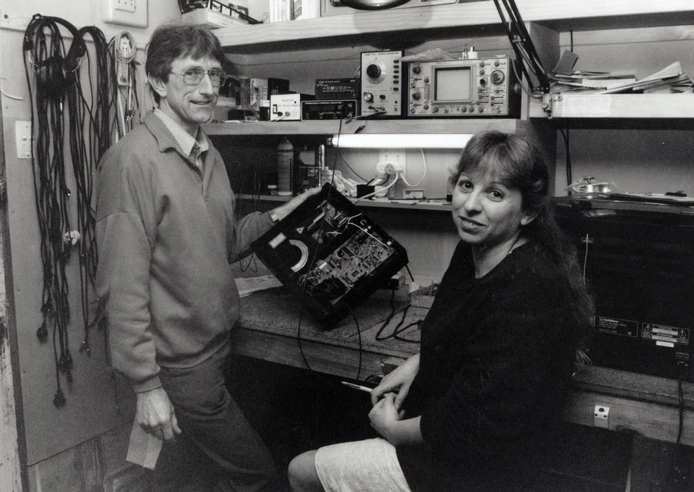 Eclipse Electronic Services, Te Marua; husband and wife team Bernard and Colleen Fouhy.