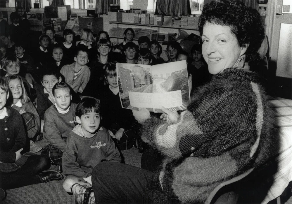 Writer Pat Quinn at St Brendan's School