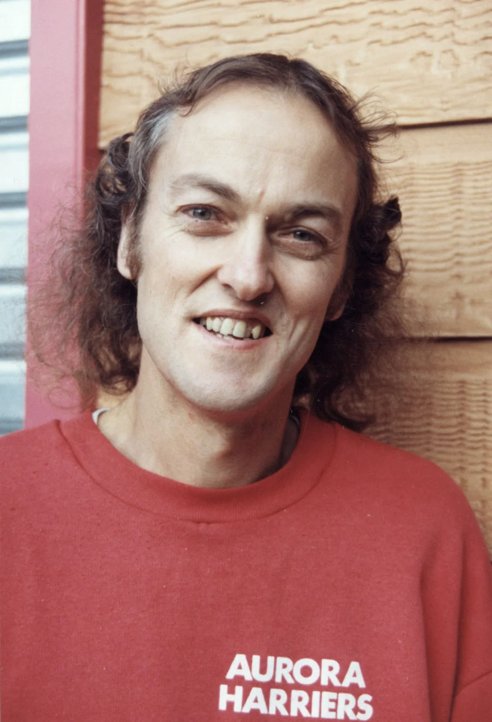 Marathon runner Michael Stewart; winner of every Mangaroa marathon (so far).