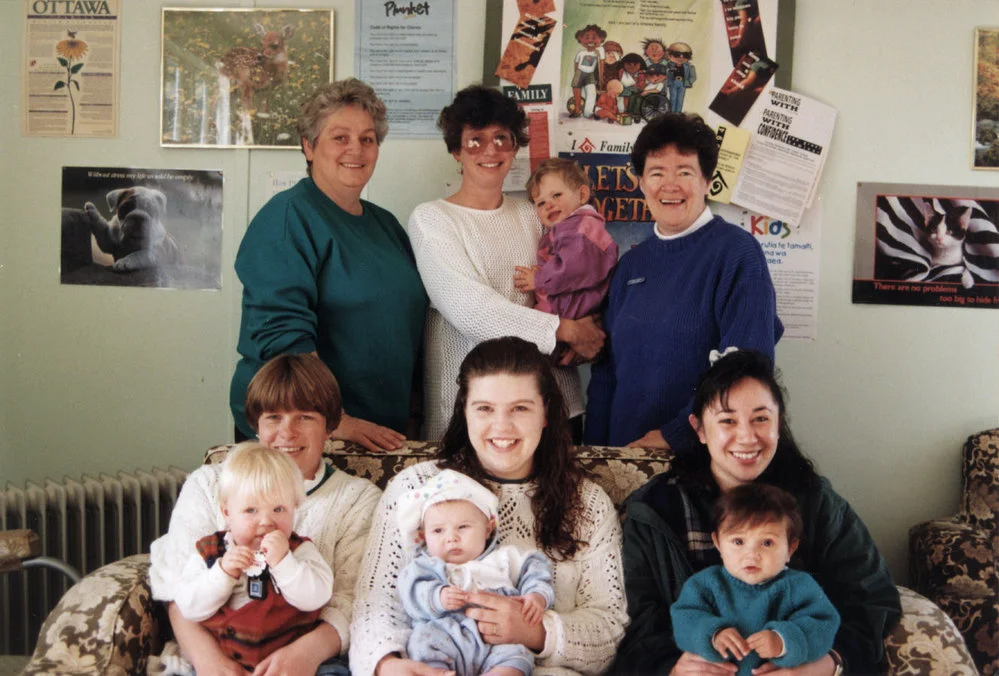 Plunket Karitane Family Centre; nurses and clients.