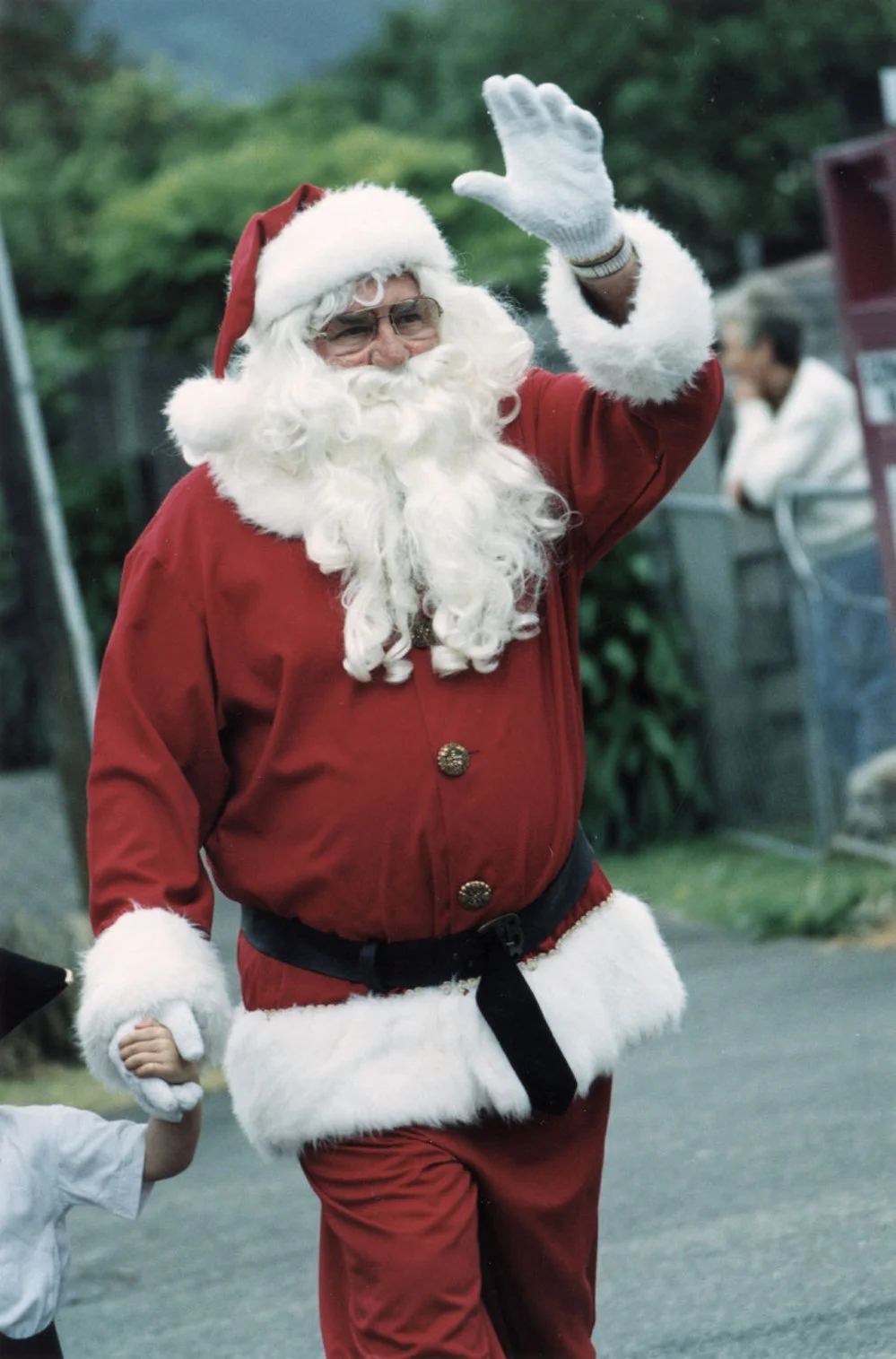 Christmas parade; Stokes Valley, 1999; Santa.