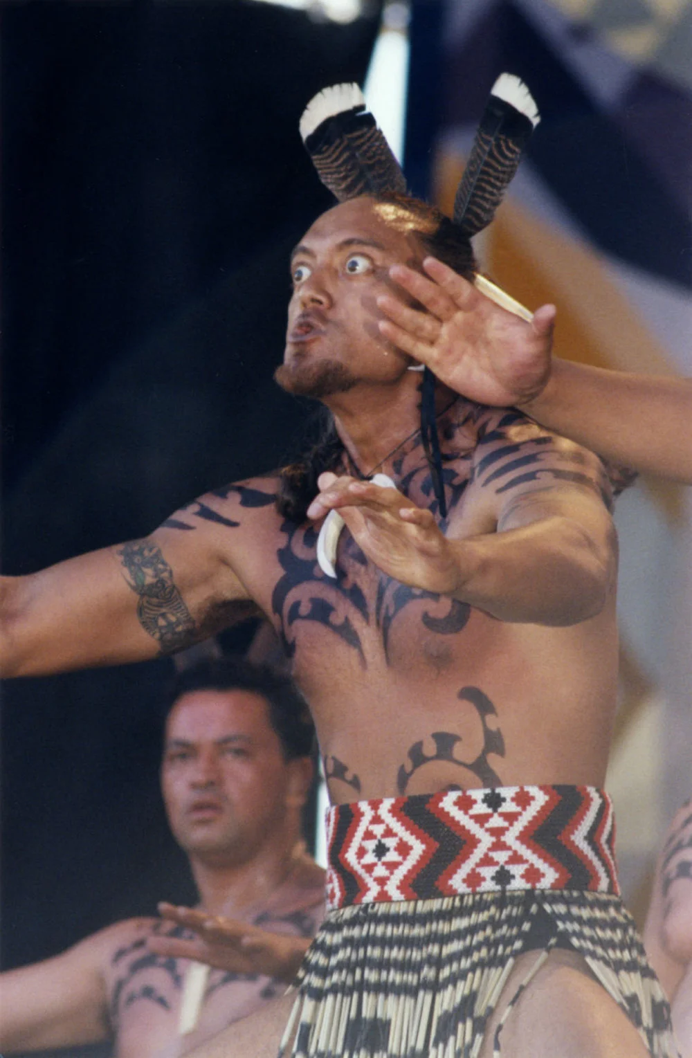 Aotearoa Traditional Māori Performing Arts Festival performers