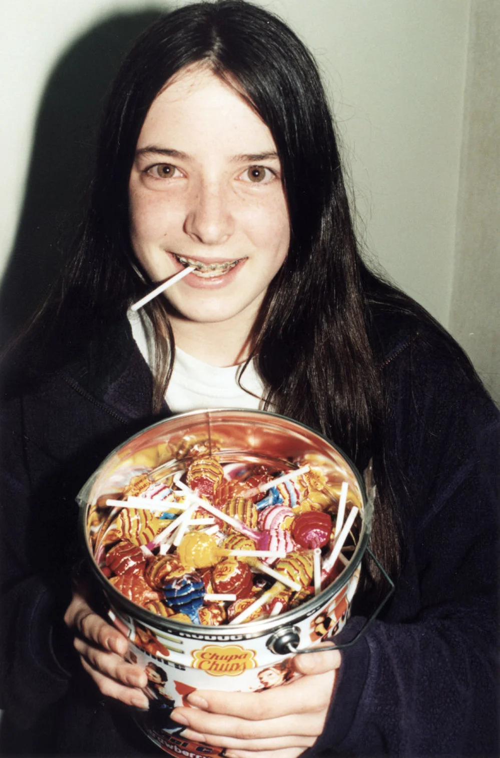 Kezia MacLeod wins Spice Girls tin full of Chupa Chups lollipops.