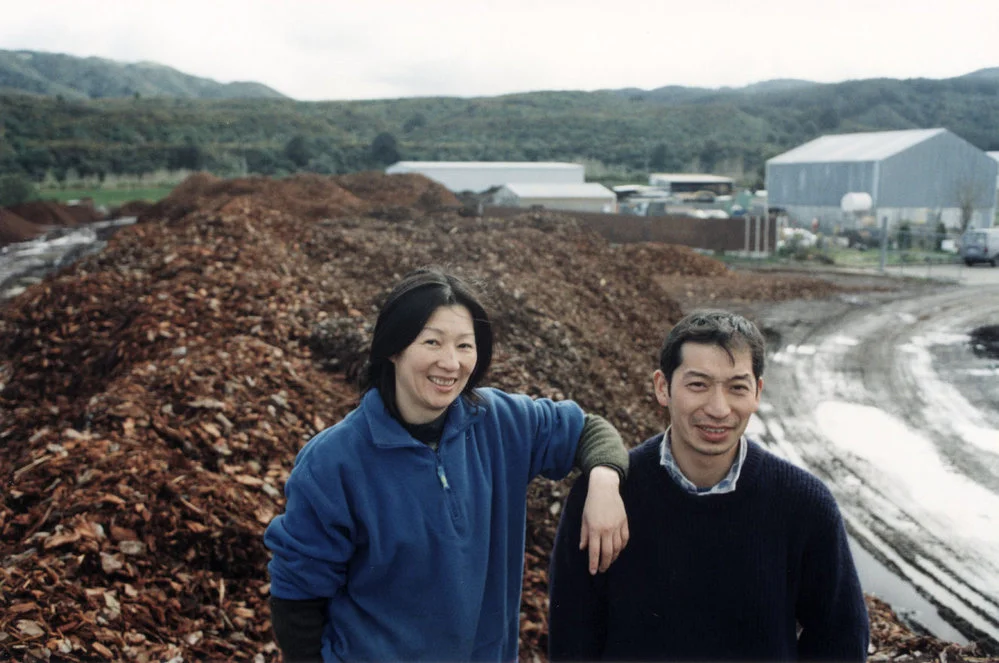 New Zealand Bark Resources Ltd, Jupiter Grove; Patrick Ngan and Lesley Wong develop effluent filter.