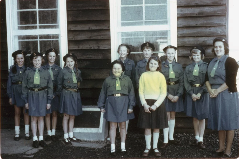 Brownie group at the Blockhouse; 4th Pencarrow.