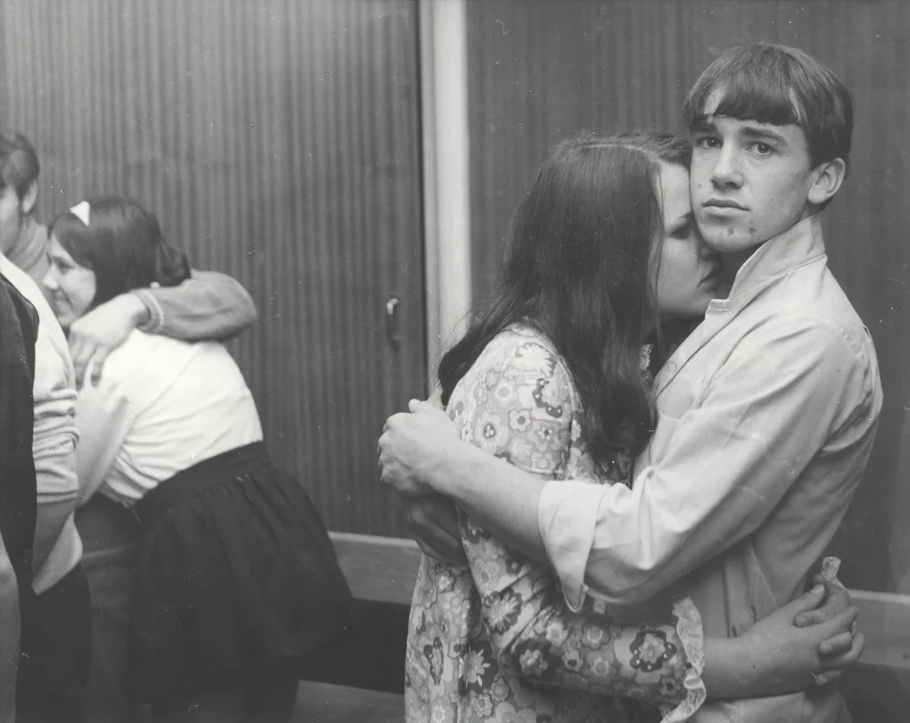 Fancy Dress Youth Dance St John's Hall. Michael Hammington (?) and friend. [P3-271-1348]