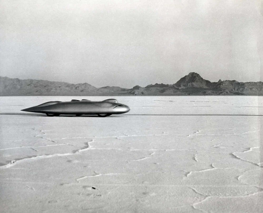 Land speed record; John Cobb's Napier Railton Special i action, 1939