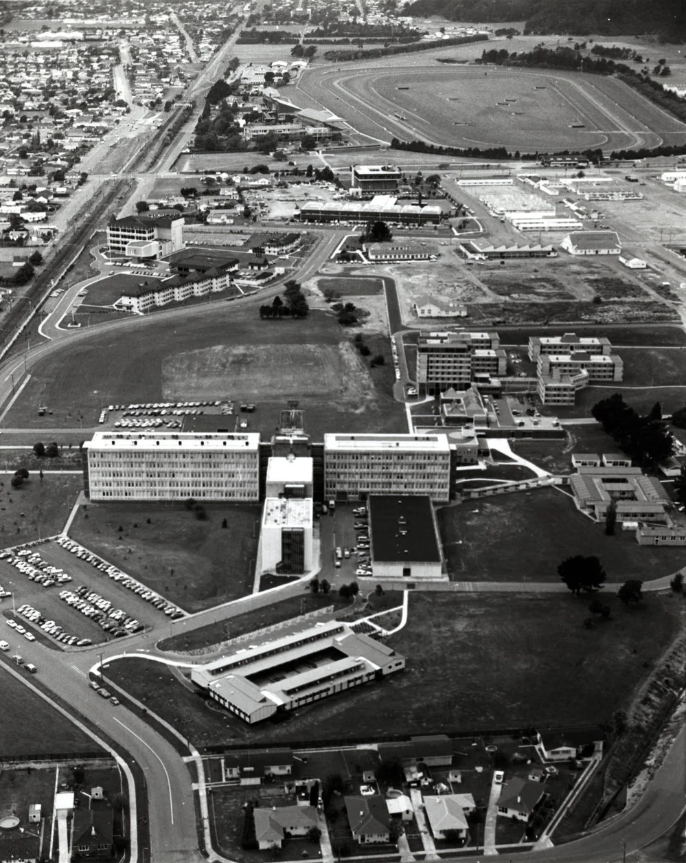 Central Institute of Technology; aerial view from the south-west