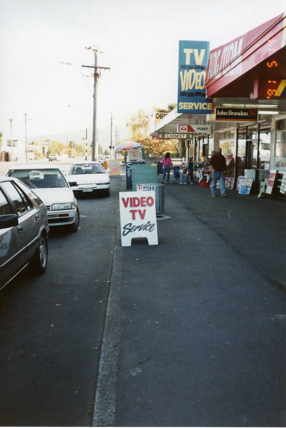 Fergusson Drive; No. 721-733; Broadway shops; 1991