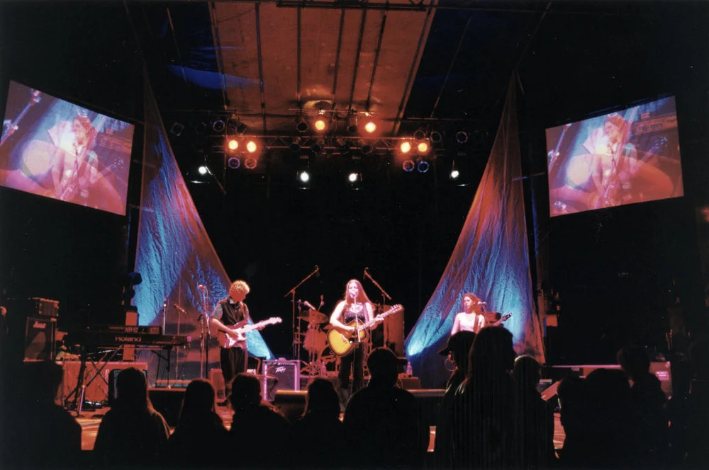 Upper Hutt City of Song concert 2001; Harcourt Park; the Krysta Hall Band.
