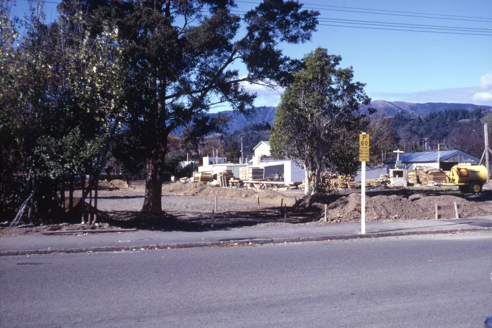 Gibbons Street; Self Help supermarket site from Manthel Motors.