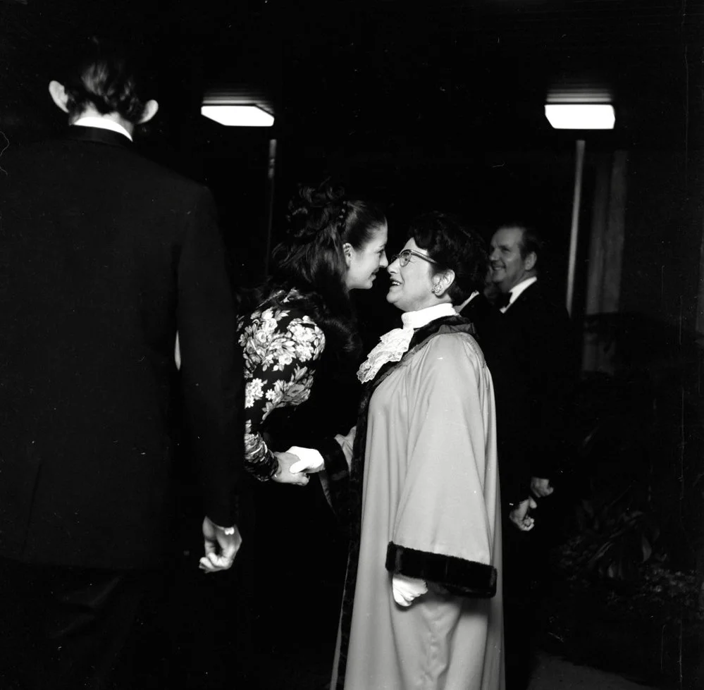 Civic Ball; Mayor Doris Nicholson in mayoral robe. [P1-2345-4735]