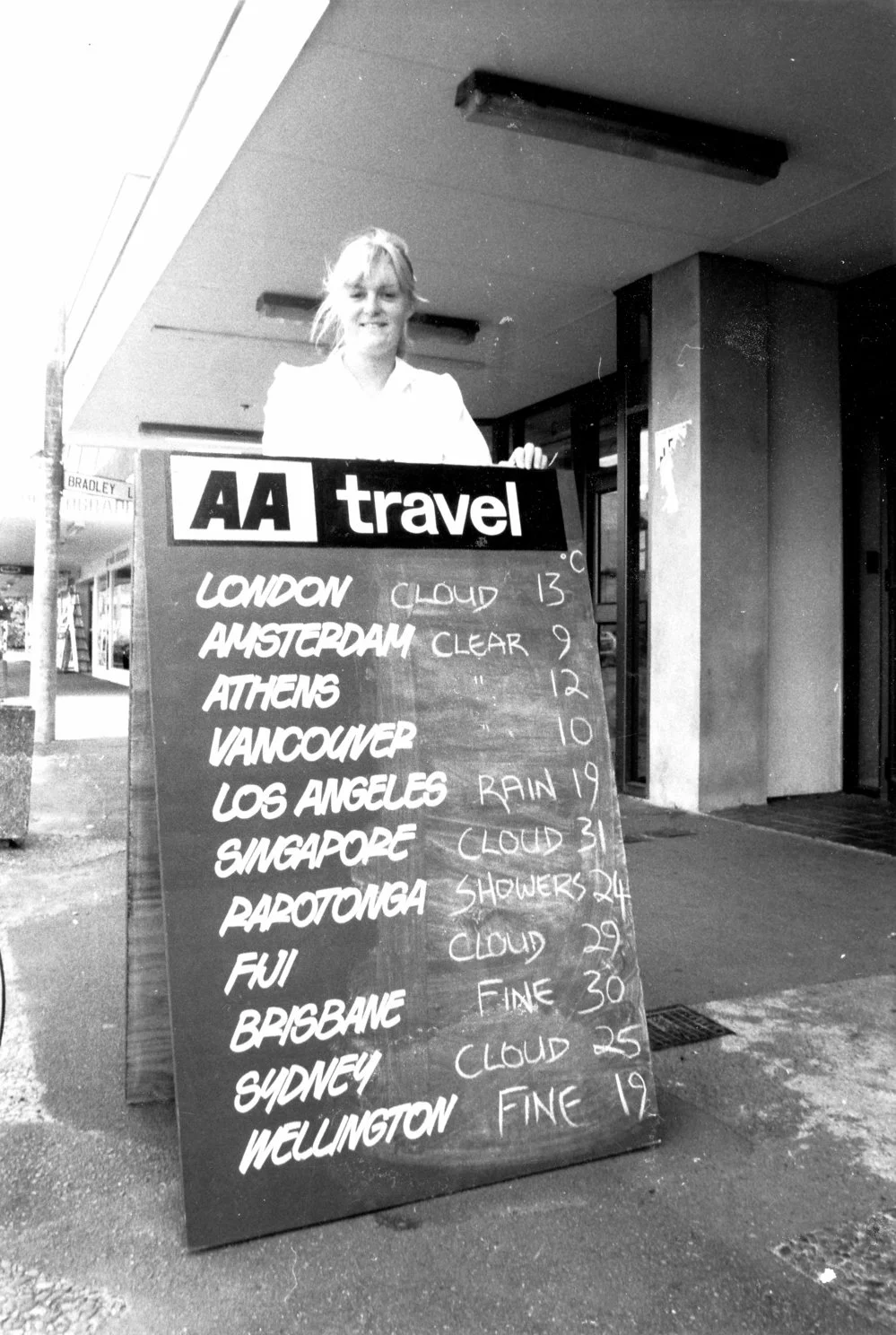 AA Travel; Toni Sheppard with global weather.