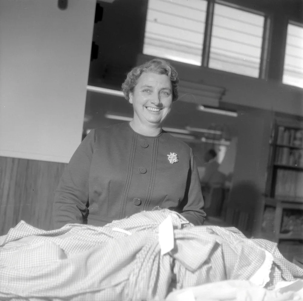 Dawn Garments factory opening; Florence Paul.