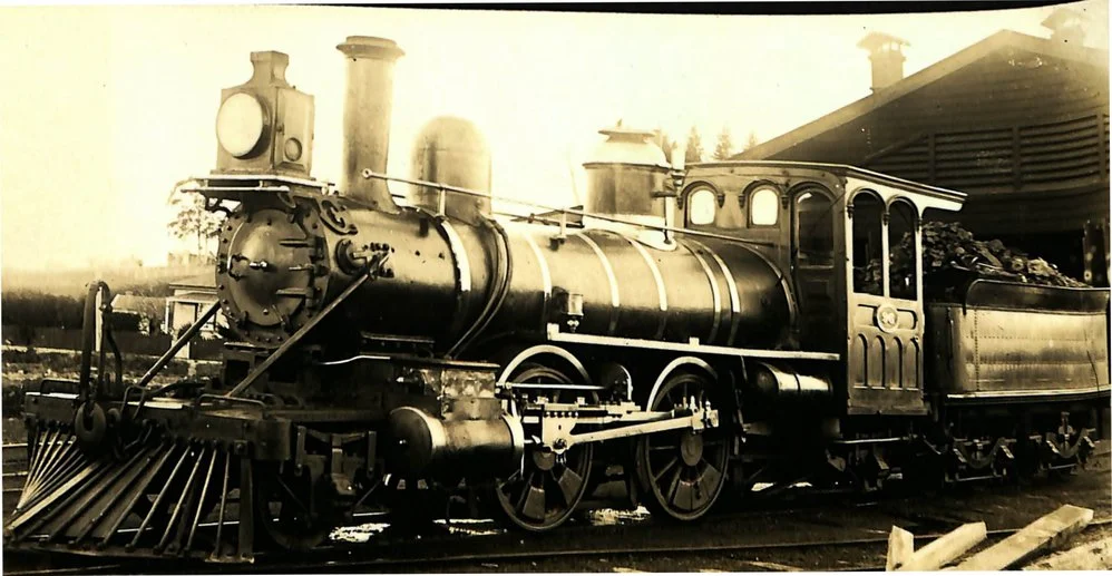 New Zealand Railways locomotive, K 2-4-0 class; number 96; re-boilered