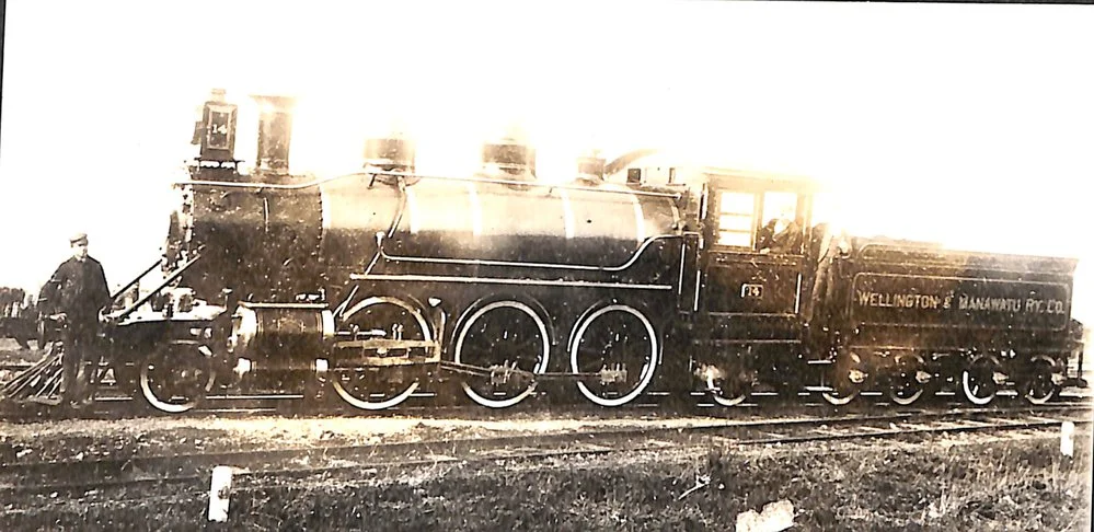 New Zealand Railways locomotive, Na 2-6-2 class; number 459 (Manawatu No 14)