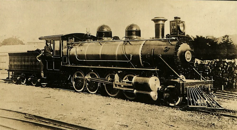 New Zealand Railways locomotive, Oa 2-8-0 class; number 457 (Manawatu 13)