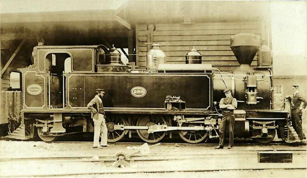 New Zealand Railways locomotive, Wa 2-6-2 T class; number 288