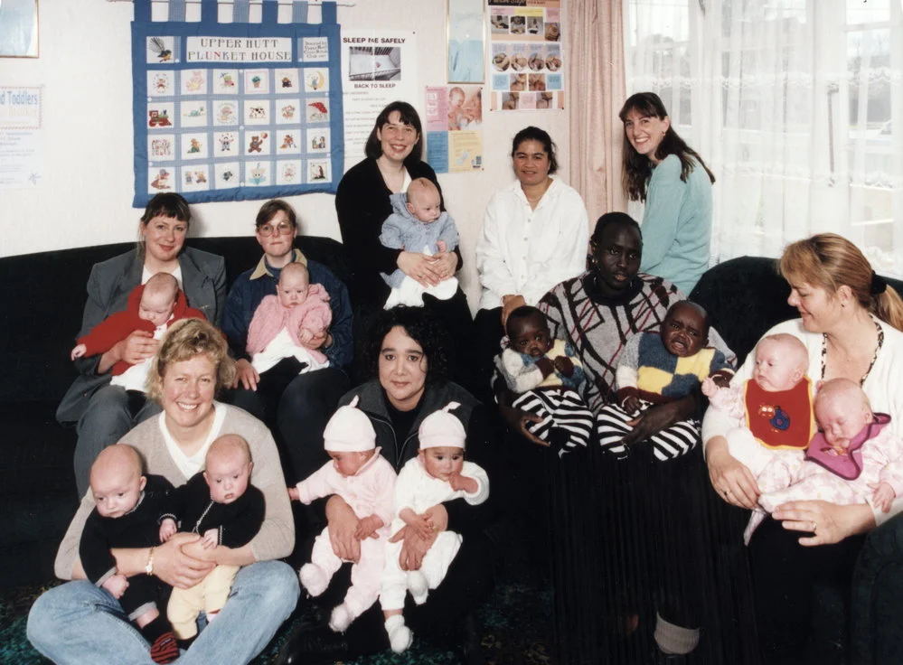 Hutt Valley Multiple Birth Club; Upper Hutt triplets and four sets of twins.