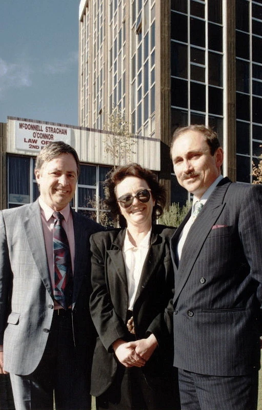 McDonnell Strachan O'Connor; lawyers, Astral Towers; Brendan McDonnell, Phyllis Strachan, Chris O'Connor.