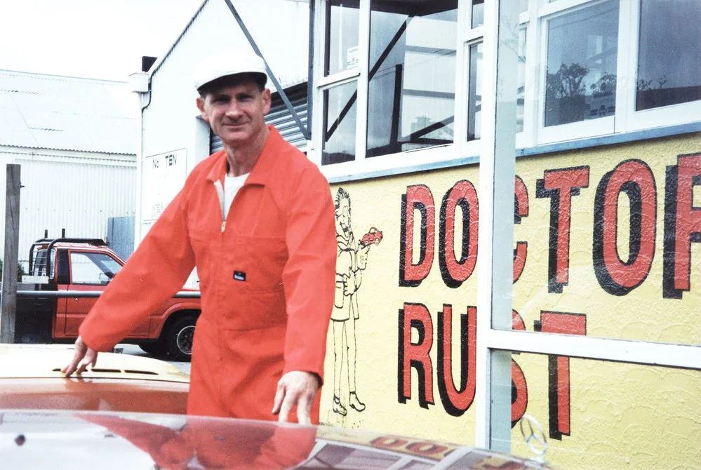 Doctor Rust, 8 Hollands Crescent, Naenae; Pedro Traitel, rust repairer.