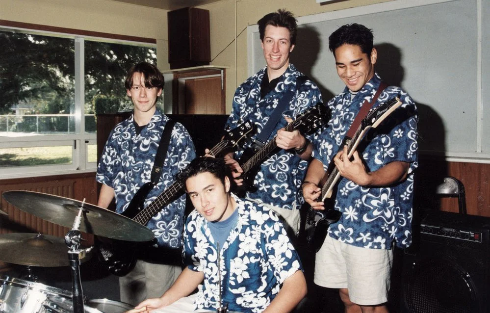 Heretaunga College band 'Mindless Creation'.