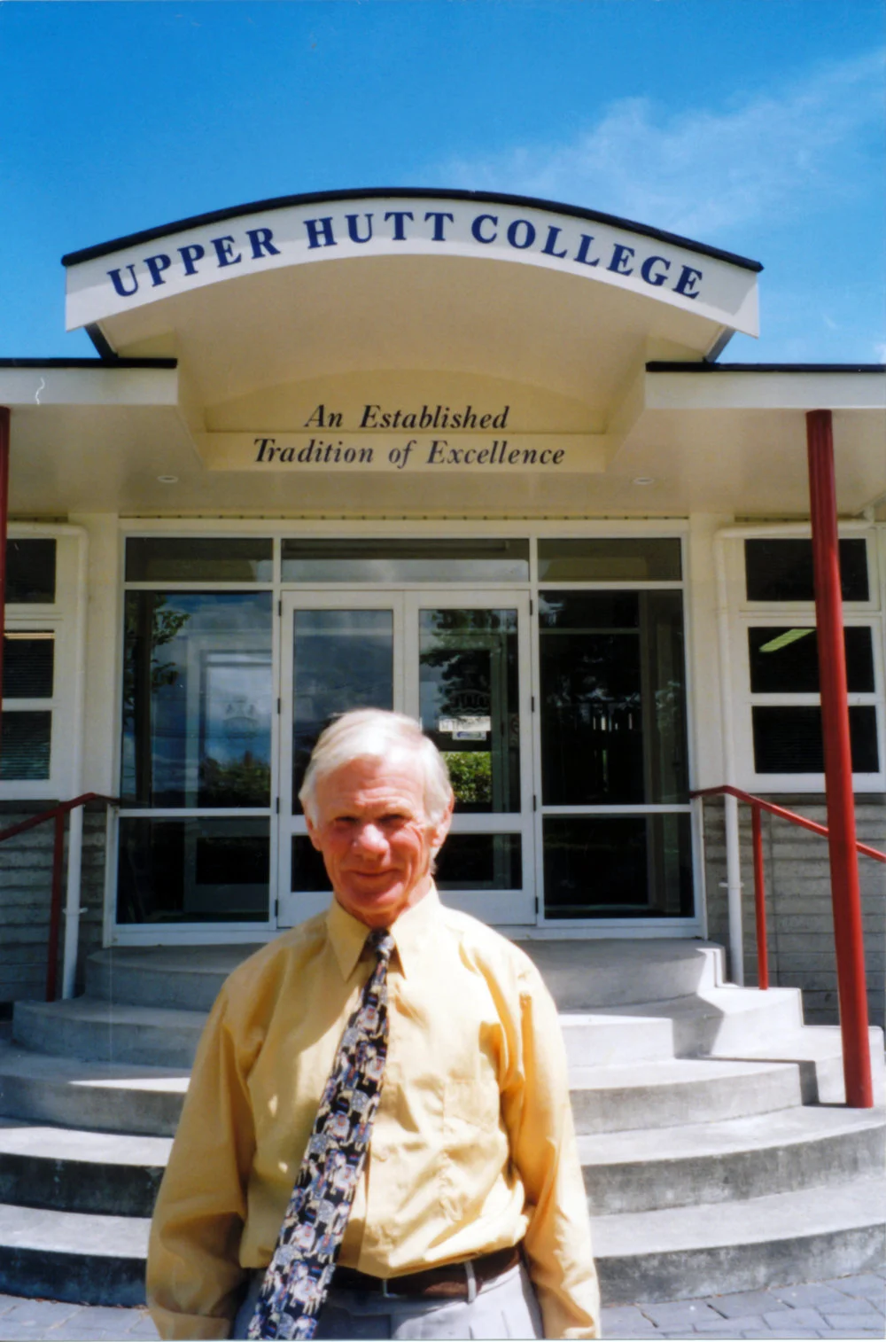 Upper Hutt College staff; mathematics teacher Jerry Brockhouse retires.
