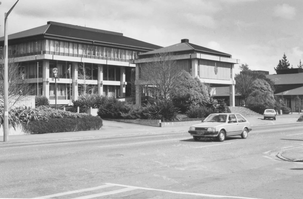 Civic centre, from the north-east.